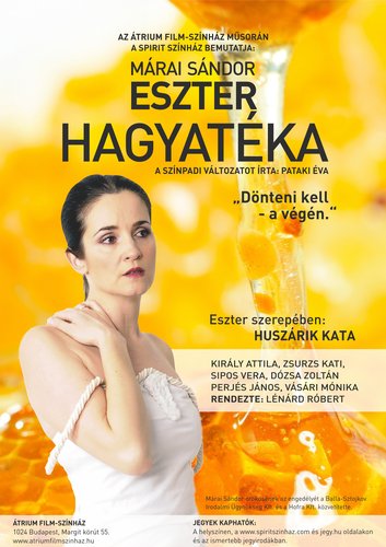 Eszter hagyatéka - Jegyek - Átrium Film-Színház- e-jegyiroda.hu