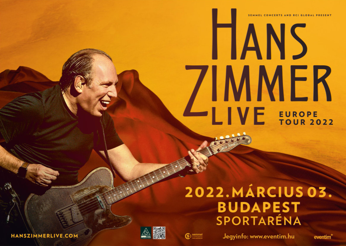 Hans Zimmer koncert 2022ben Budapesten a Papp László Sportarénában