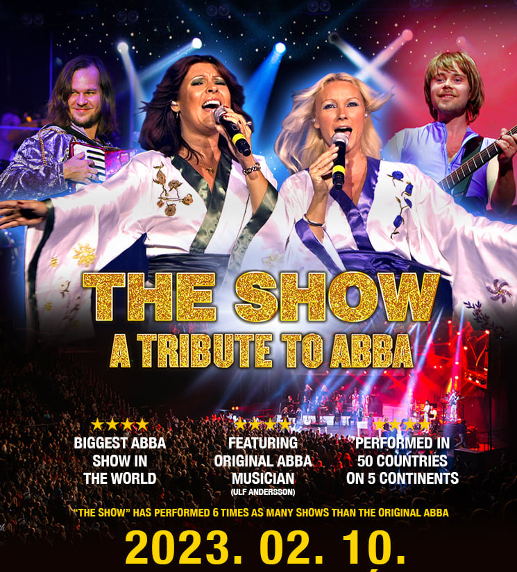 THE SHOW ABBA emlékkoncert 2023 Papp László Budapest SportAréna